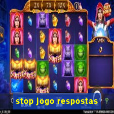 stop jogo respostas